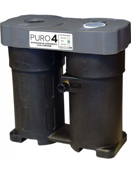 Acheter Mini séparateur eau-huile 1/4 , filtre pour tuyau d'air en ligne,  piège à humidité, compresseur pulvérisateur pneumatique